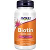 NOW Foods - Biotin, 5000mcg - 60 vcaps - Biotina