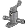 Keenso 8mm 5/16 '' Interruttore ON / OFF in Linea Rubinetto Benzina Carburante Rubinetto Valvola Rubinetto Benzina