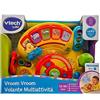 VTech Vroom Vroom Volante Multiattività con Cruscotto Interattivo Inclusa Macchinina