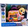 VTech Il Mio Cagnolino Trasportino Peluche Interattivo con Borsetta Interattiva 12-36 Mesi
