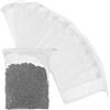 CIATBYYJ 10 sacchetti filtranti per acquario, sacchetti filtranti riutilizzabili, sacchetti per pesci in rete resistente, sacchetti per filtri in rete con cerniera per carbone attivo, ecc. (15,2 x