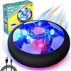 Hot Bee Pallone da Calcio Fluttuante Ricaricabile con Luci LED, Hover Soccer Ball per Bambini 3-10 Anni, Giocattolo Calcio Indoor con Paraurti in Schiuma, Regalo Natale e Compleanno per Ragazzi e Ragazze