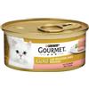 Gourmet Gold Mousse con salmone per gatto 1 confezione (24 x 85 g)