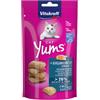Vitakraft Cat Yums al gusto di salmone snack per gatto (40 g) 9 confezioni