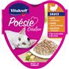 Vitakraft Poésie Création con tacchino in salsa di formaggio umido per gatti (15 x 85g) Per confezione