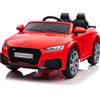 Auto Macchina Elettrica per Bambini 12V Audi TT RS Sedile Pelle con Telecomando