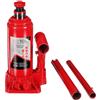 SIXTOL SX BOTTLE JACK 20T | Cric idraulico a bottiglia | Portata 20 tonnellate | Con vite di regolazione superiore