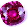 Glitzy Gems Naturale Perfetto Rosa Rossa Rubino 20.30 Cuscino CT Certificato Raro Loose