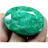 60.0 CT Naturale Grande Verde Smeraldo Certificato Earth-Mined Museo Grado Gemma