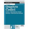 Edizioni Simone Quattro codici: Civile-Procedura civile-Penale-Procedura penale. Con APP CODICI SIMONE per un codice sempre aggiornato