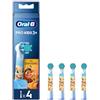 Oral-b Oral B - Power Refill Re Leone Confezione 4 Testine Di Ricambio