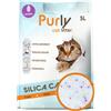 Purly silica Lavanda - Lettiera per gatti 5 litri (2,2kg)