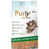 Purly pellets di legno - Lettiera per gatti 2 x 18 litri