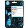 HP CARTUCCIA ORIGINALE HP 6ZC69AE 953 Bk C M Y MULTIPACK 4 PEZZI
