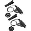 RuiJOTWAT Contatto piezoelettrico Microfono Chitarra Pickup Buzzer Eq Patch Strumento Musicale Pickup Per Chitarra Violino Ukulele Ecc. Lunghezza Filo 40Cm Nero