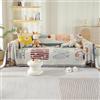 VanderHOME Copridivano Artistico Reversibile, Plaid di cotone per divano, Trapunta Multiuso, Coperta Foulard, Copriletto, Telo Copridivano 180 * 130cm-Gattini