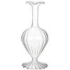 Talking Tables TS8-BUDVASELRG Vaso con Bocciolo in Vetro Trasparente Alto 19 cm con Collo Affusolato per Decorazioni per la Casa, Davanzale, Regalo