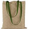 Bonamaison, 100% Cotone Borsa Tote Stampata, Borsa Della Spesa Riutilizzabile, Borsa Della Spesa, Ecologica, Borsa in Tela Con Manici Verdi, 34X40 Cm - Progettata E Prodotta in Turchia