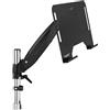 Hazet Supporto per laptop HAZET 179N-42, completo di VESA 75/100 e cinghia in velcro, capacità di carico 5 kg, adatto ai carrelli da officina HAZET, per riporre il laptop in modo sicuro e flessibile'.