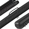 PowerGlide Svartur - Custodia per stecca da biliardo o biliardo, design moderno in EVA Soft Touch, manico e tracolla, interno in schiuma protettiva, tasche per accessori, per stecche da 2 pezzi 50/50