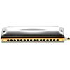 Suzuki Fabulous F-64C Harmonica 16 fori 64 suoni corsa lunga cromatica NUOVO