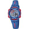 Calypso Orologio Digitale Bambino/a in Gomma Blu scuro | Orologio Sportivo, Vetro ad Alta Resistenza, Impermeabile 10 ATM K6068/4