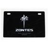 PRL) ZONTES MOTO MOTORCYCLE CARTELLO PUBBLICITARIO TARGA 14 x 22 cm BIKER BIKE
