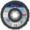 Bosch 1x Disco per pulitura PRO N377 piccole, foro 22,23 mm (per Lamiere di acciaio, Acciaio, Ø 125 mm, Grano, Professional Accessorio Smerigliatrice angolare piccola)