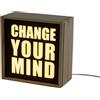 Seletti Lighthink Box Change your Mind-Love-Soul-Food Seletti