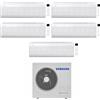 Samsung CONDIZIONATORE SAMSUNG PENTA SPLIT WINDFREE AVANT S2 9000+9000+9000+9000+24000 BTU WIFI INVERTER AJ100TXJ5KG/EU A++