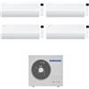 Samsung CONDIZIONATORE SAMSUNG QUADRI SPLIT CEBU S2 7000+9000+12000+12000 BTU WIFI INVERTER AJ100TXJ5KG/EU A++