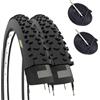 Ecovelo' 2 COPERTONI 27.5 x 2.25 (57-584) + CAMERE D'ARIA PNEUMATICI PER MTB DA 27 MOUNTAIN BIKE BICI BICICLETTA