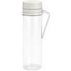 Brabantia - Make & Take Bottiglia con Filtro 0.5L - Borraccia da Viaggio con Manico & Filtro per Frutta - Ermetica- Infusore - Trasparente - Adatto per Lavastoviglie - Light Grey