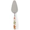 Excelsa Wonderful Ginger Paletta per Dolci Natalizia, Acciaio Inox, Decorata con Omino Pan di Zenzero e Babbo Natale