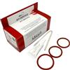 Gaggia 21001683 Kit di pulizia Bean to Cup - grasso lubrificante, 2 guarnizioni O-Ring e spazzola di pulizia