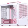 Jonsplus Case Jonsplus Z20 Mini-Tower Micro-ATX Bianco/Rosa [Z20 White/Pink]