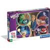 Clementoni - Puzzle per Bambini 104 Pezzi Supercolor, per Bambini 6+ Anni, Illustrazione Disney Inside Out 2, Idea Regalo, Made in Italy, 38x27 cm, 25071
