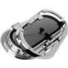 Bomar Oblo Bomar inox ovale 438 x 210 mm - 1 PZ - 19.224.03 - 1922403