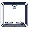 Oceansouth Cover passo uomo 500 m - 1 PZ - 19.350.04 - 1935004