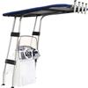 Oceansouth T-Top professionale 2000x1400 bianco con telo blu Tendalino barca Alluminio TTO