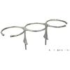 Osculati Porta bicchieri inox triplo Staffa - 1 PZ Osculati - 48.429.33 - 4842933