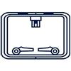 Oceansouth Cover passo uomo 580 x 460 mm - 1 PZ - 19.351.03 - 1935103