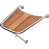 Osculati Delfiniera Inox/Teak AISI 316 Acciaio Inox - 1 PZ Osculati - 48.471.05