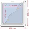 Waterline Design Zanzariera 800 x 800 mm - 1 PZ - 19.365.02 - 1936502