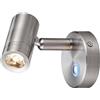 Osculati Faretto LED dimmerabile nichelato - 1 PZ Osculati - 13.439.55 - 1343955