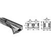 Osculati Canalina inox semplice 15 x 16 mm - 1 PZ Osculati - 44.751.19 - 4475119