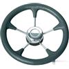 Osculati Volante poliuretano razze inox Ø mm 280 nero Sterzo - Timoneria - 1 PZ Osculati