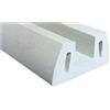 Tessilmare Profilo PVC grigio 72 m (barra 2 m) Bottazzo Parabordi Paracolpi - 1 PZ - 44.0