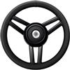 Osculati Volante Ghost 3 razze Ø mm 350 pelle nera Sterzo - Timoneria - 1 PZ Osculati -