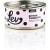 Natural Code Lev Kitten al Tonnetto in Lattina per Gattini - 70 g, 6 pezzi